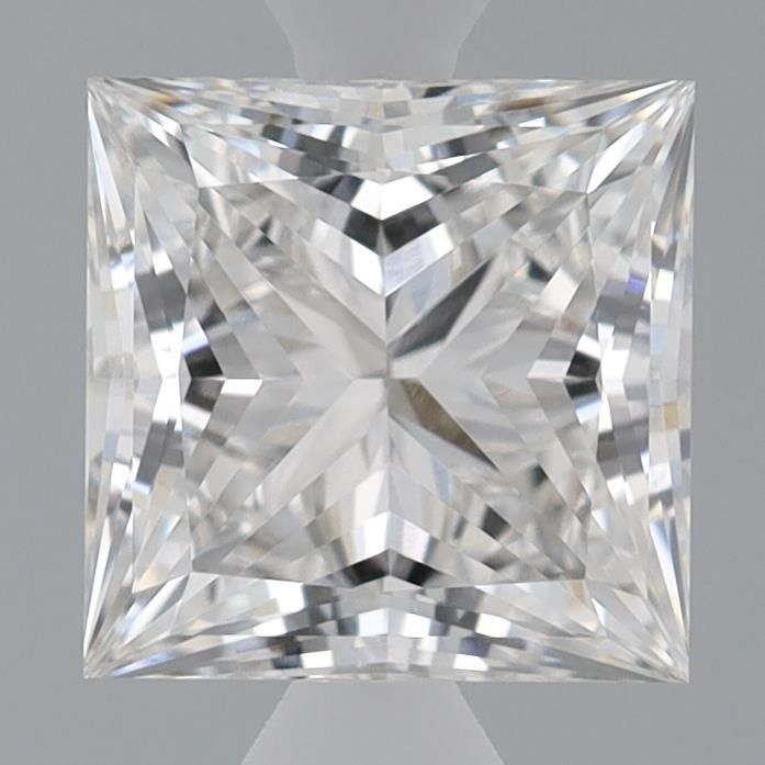 Lab-Grown Princess Diamond - 1.5 Carats, F Color, VVS2 Clarity - Certified by IGI - Report Number: LG655431410