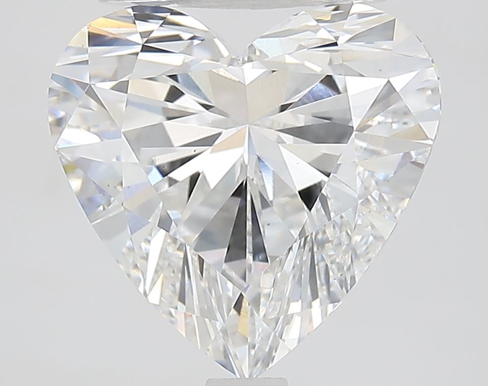 Lab-Grown Heart Diamond - 3.57 Carats, E Color, VS1 Clarity - Certified by IGI - Report Number: LG645467065