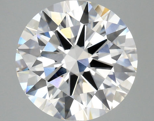 Lab-Grown Round Diamond - 4.91 Carats, F Color, VS1 Clarity - Certified by IGI - Report Number: LG694575044