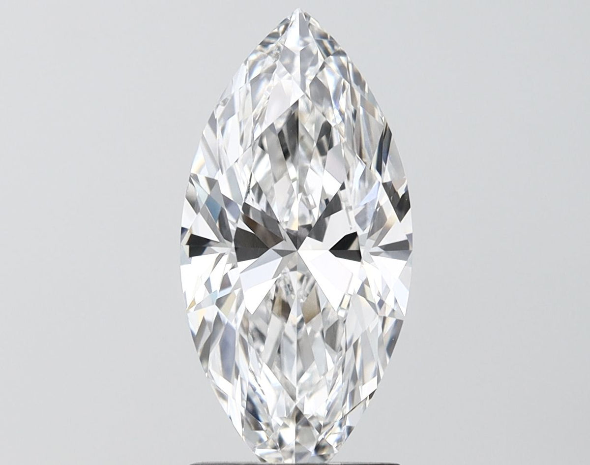 Lab-Grown Marquise Diamond - 2.49 Carats, E Color, VVS2 Clarity - Certified by IGI - Report Number: LG689528963