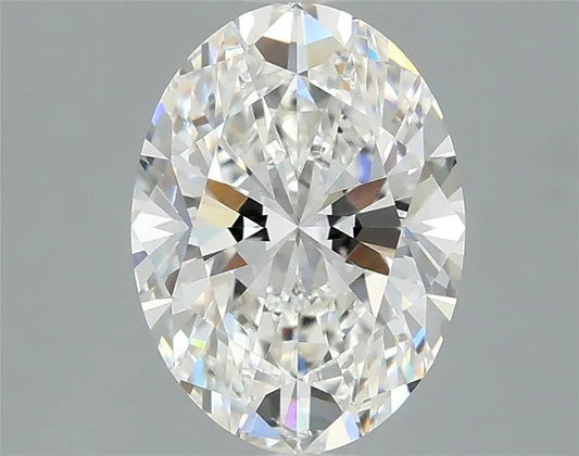 Diamant ovale de 1,87 ct (couleur F, pureté VS2, certifié IGI)