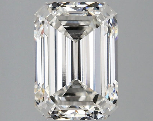 Lab-Grown Emerald Diamond - 2.99 Carats, F Color, VVS2 Clarity - Certified by IGI - Report Number: LG645497989