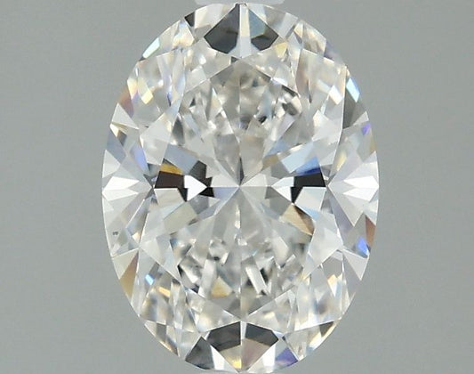 Lab-Grown Oval Diamond - 1.48 Carats, F Color, VS2 Clarity - Certified by IGI - Report Number: LG662437497