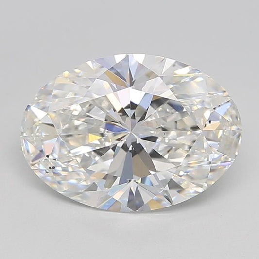 Lab-Grown Oval Diamond - 5.05 Carats, F Color, VS2 Clarity - Certified by IGI - Report Number: LG624403008