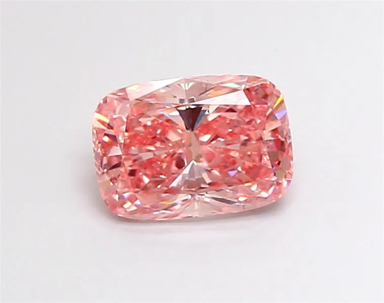 2.07ct Cushion modified Lab Grown Diamond (Colour Fancy Intense Pink, Clarity VS2, IGI Certified)