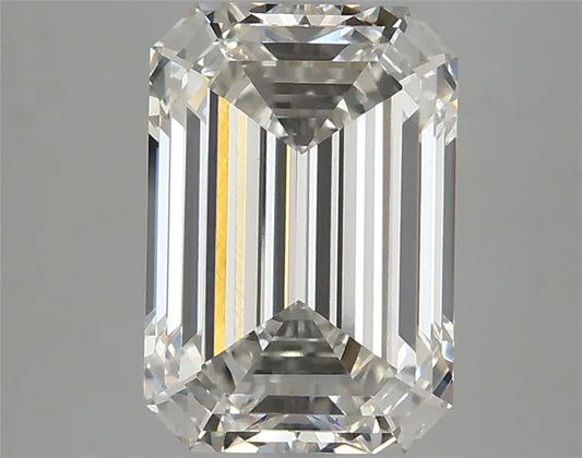 2.95ct Emerald Lab Grown Diamond (Colour G, Clarity VVS2, IGI Certified)