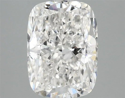 2,97 ct kissenförmiger, modifizierter, im Labor gezüchteter Diamant (Farbe F, Reinheit VS2, IGI-zertifiziert)