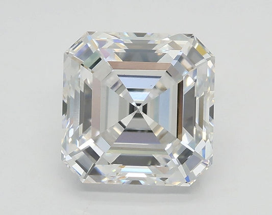 Lab-Grown Asscher Diamond - 2.54 Carats, D Color, VS1 Clarity - Certified by GIA - Report Number: 1498799886