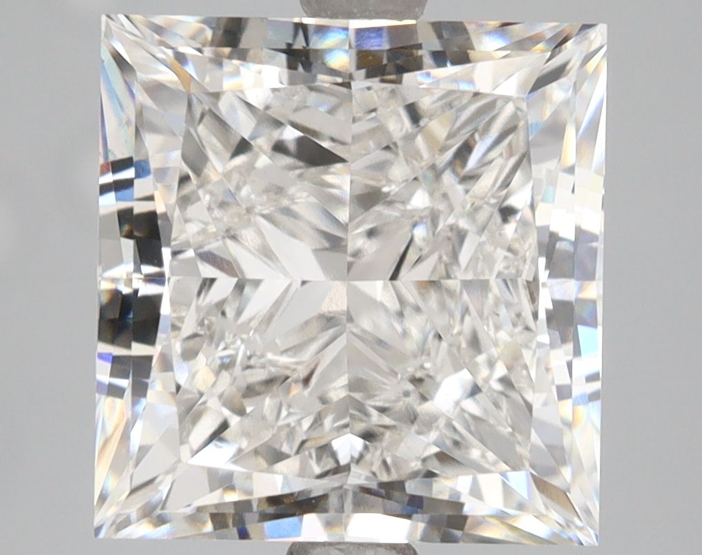 Lab-Grown Princess Diamond - 5.0 Carats, Fancy Intense Pink Color, VS1 Clarity - Certified by IGI - Report Number: LG658494432