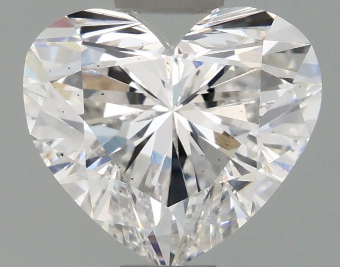 Lab-Grown Heart Diamond - 0.97 Carats, E Color, VS2 Clarity - Certified by IGI - Report Number: LG681538544