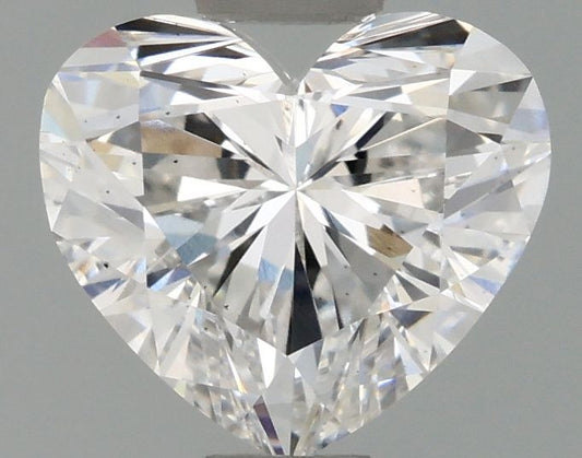 Lab-Grown Heart Diamond - 0.97 Carats, E Color, VS2 Clarity - Certified by IGI - Report Number: LG681538544