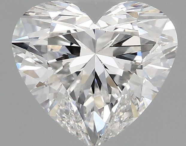 Lab-Grown Heart Diamond - 0.98 Carats, F Color, VVS2 Clarity - Certified by IGI - Report Number: LG687582734