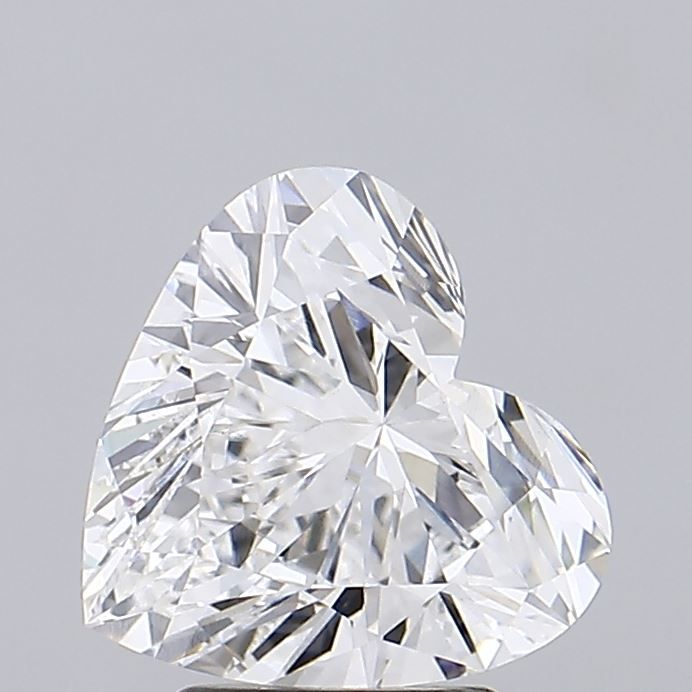 Lab-Grown Heart Diamond - 3.02 Carats, E Color, VS1 Clarity - Certified by IGI - Report Number: LG692540767