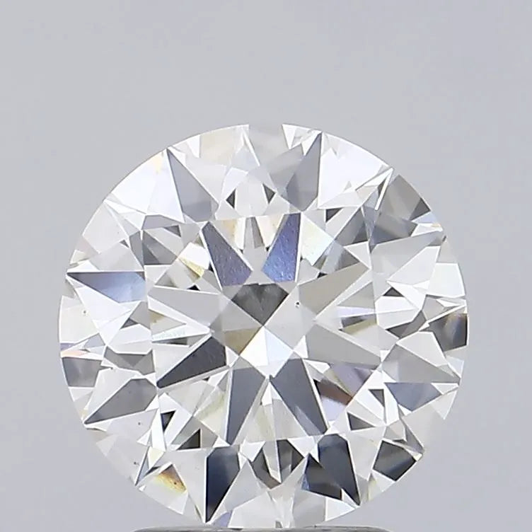 2.86ct Round Lab Grown Diamond (Colour G, Clarity VS1, Cut ID, IGI Certified)