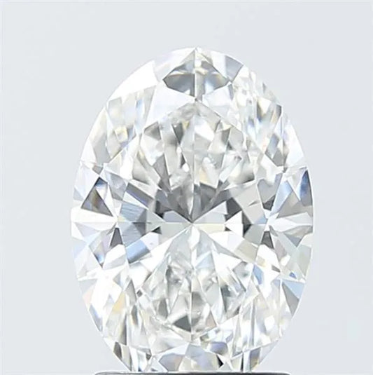 2.00ct Oval Lab Grown Diamond (Colour E, Clarity VS1, IGI Certified)