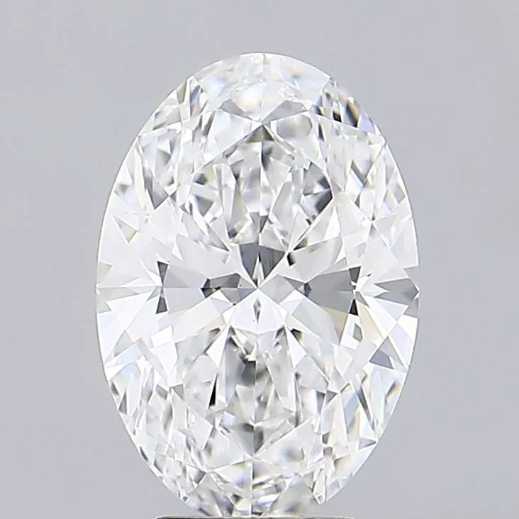 Diamant ovale de 5,07 ct (couleur D, pureté VVS2, certifié IGI)