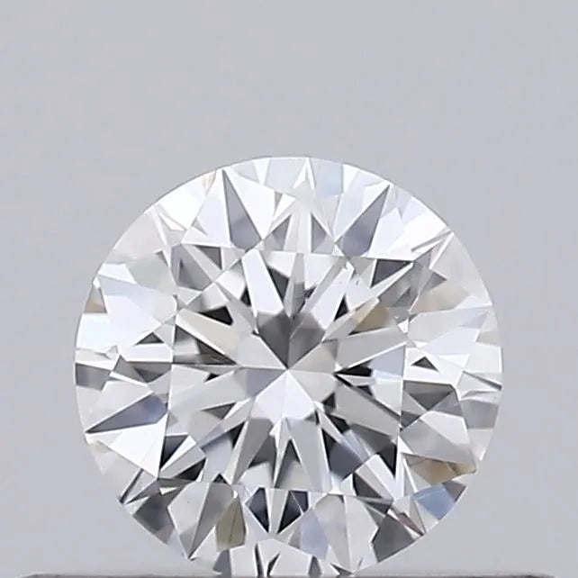 Diamant rond de 0,31 ct (couleur D, pureté SI1, taille EX, certifié IGI)