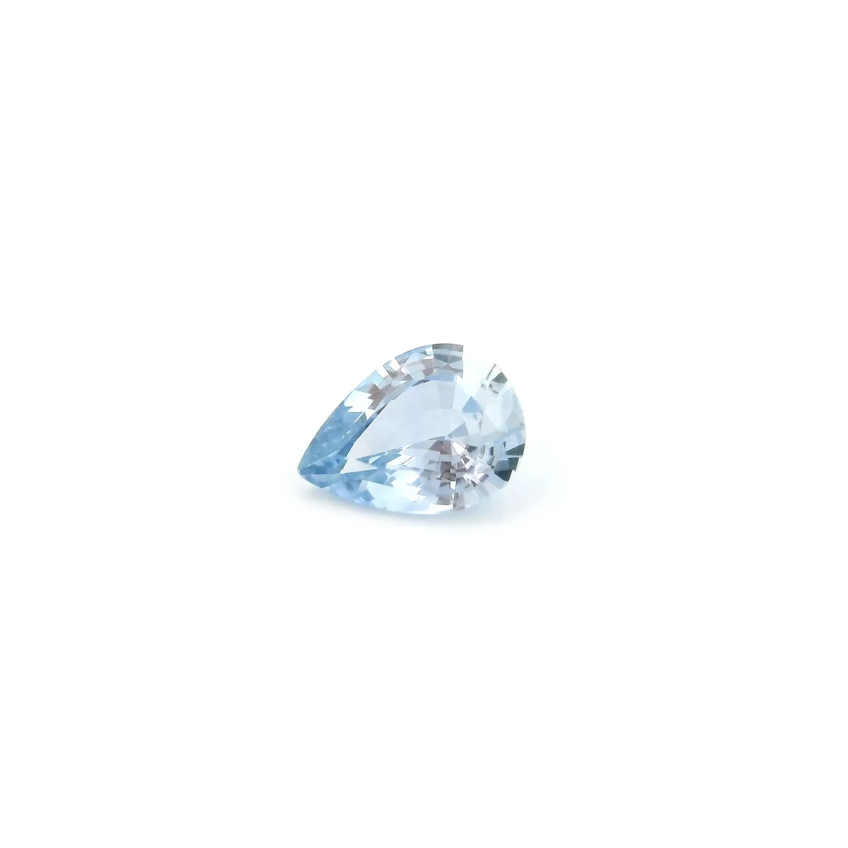 0.72ct Pear Natural Sapphire (Colour Blue, Clarity Eye Clean, Cut Faceted)