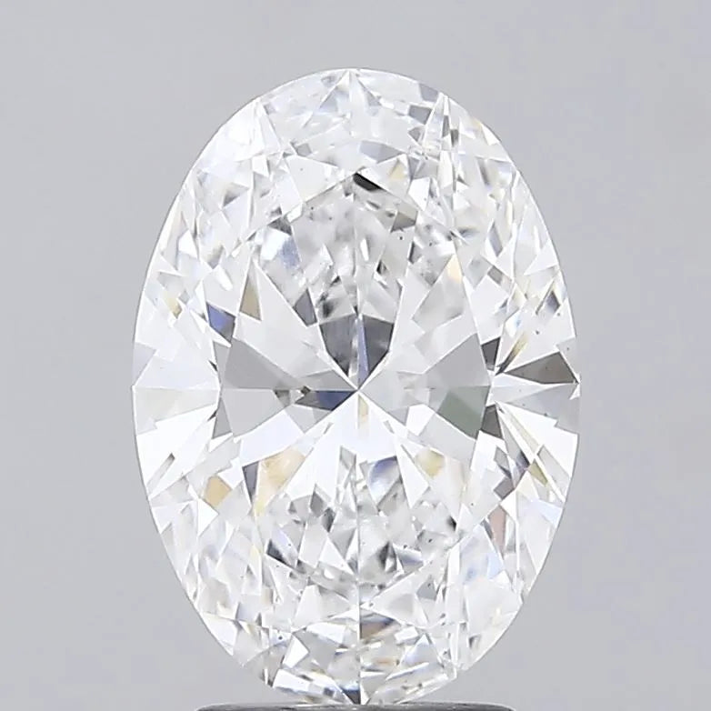 2.94ct Oval Lab Grown Diamond (Colour D, Clarity VS1, IGI Certified)