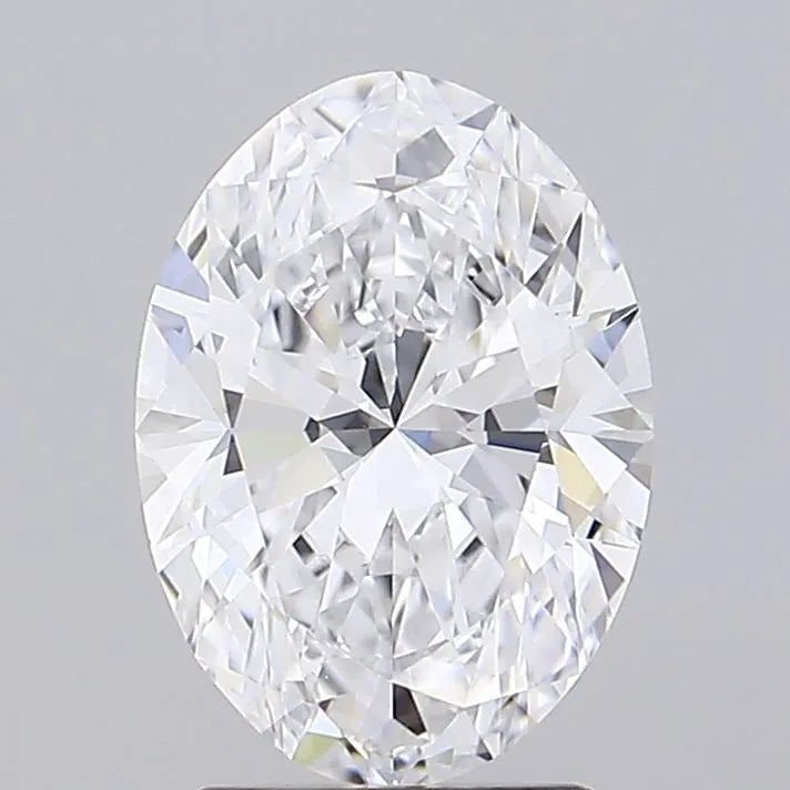 2.55ct Oval Lab Grown Diamond (Colour D, Clarity IF, IGI Certified)