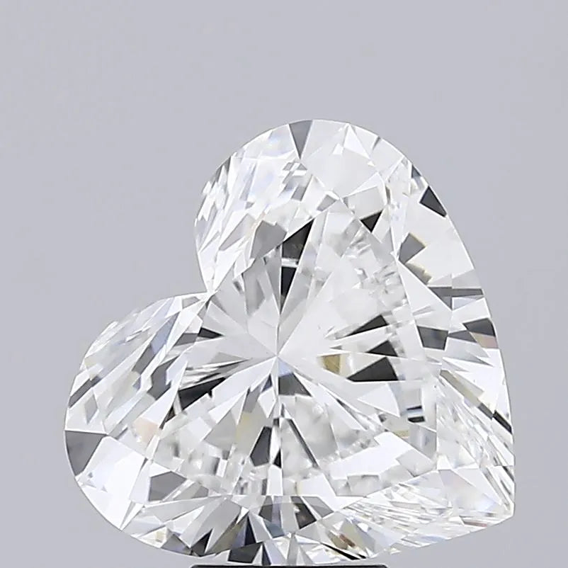 6.90ct Heart Lab Grown Diamond (Colour E, Clarity VVS2, IGI Certified)