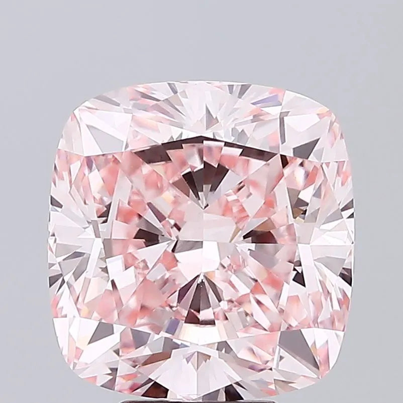 7.00ct Cushion modified Lab Grown Diamond (Colour Fancy Intense Pink, Clarity VVS2, IGI Certified)