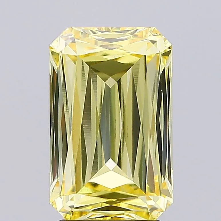3.30ct Radiant Lab Grown Diamond (Colour Fancy Intense Yellow, Clarity VS1, IGI Certified)
