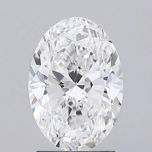 2.00ct Oval Lab Grown Diamond (Colour E, Clarity VS1, IGI Certified)