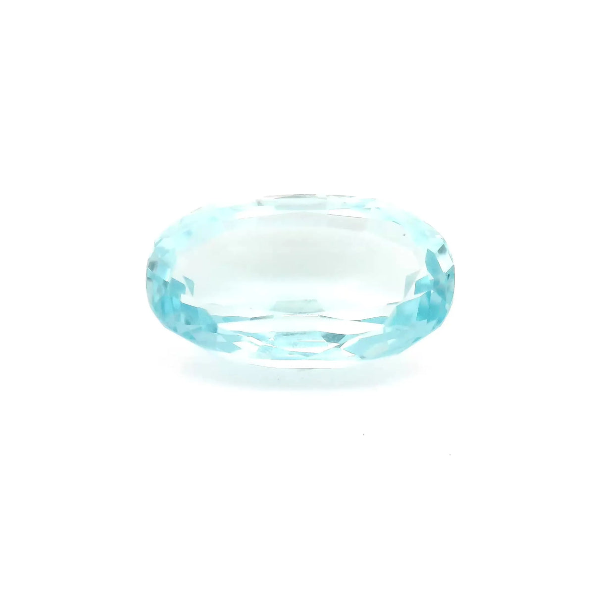4.07ct Oval Natural Aquamarine (Colour Blue, Clarity Eye Clean, Cut Faceted)
