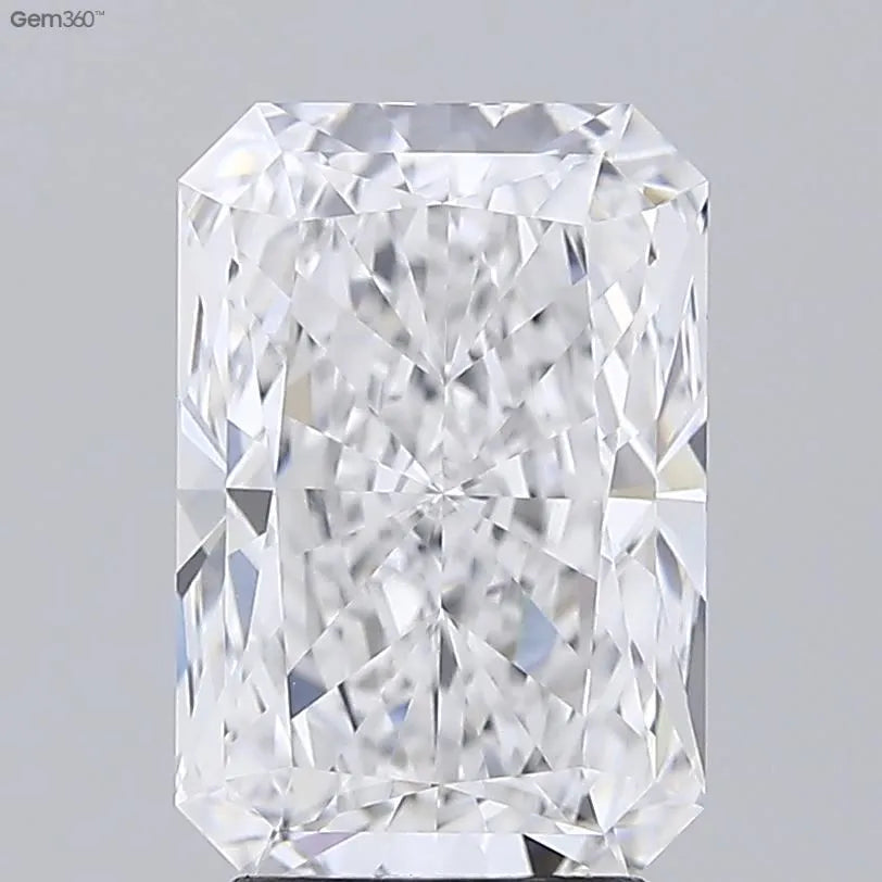 3.05ct Radiant Lab Grown Diamond (Colour D, Clarity IF, IGI Certified)