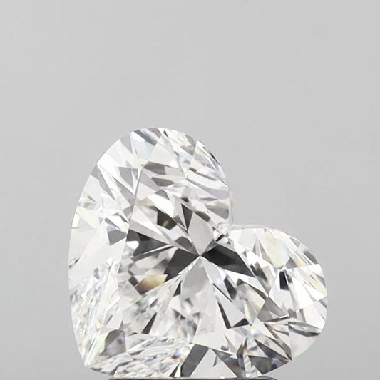 3.00ct Heart Lab Grown Diamond (Colour D, Clarity VVS1, IGI Certified)