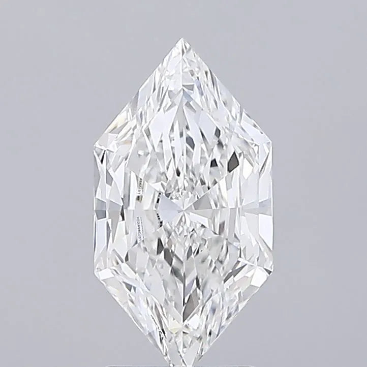 2.16ct Hexagonal Lab Grown Diamond (Colour E, Clarity VS1, IGI Certified)