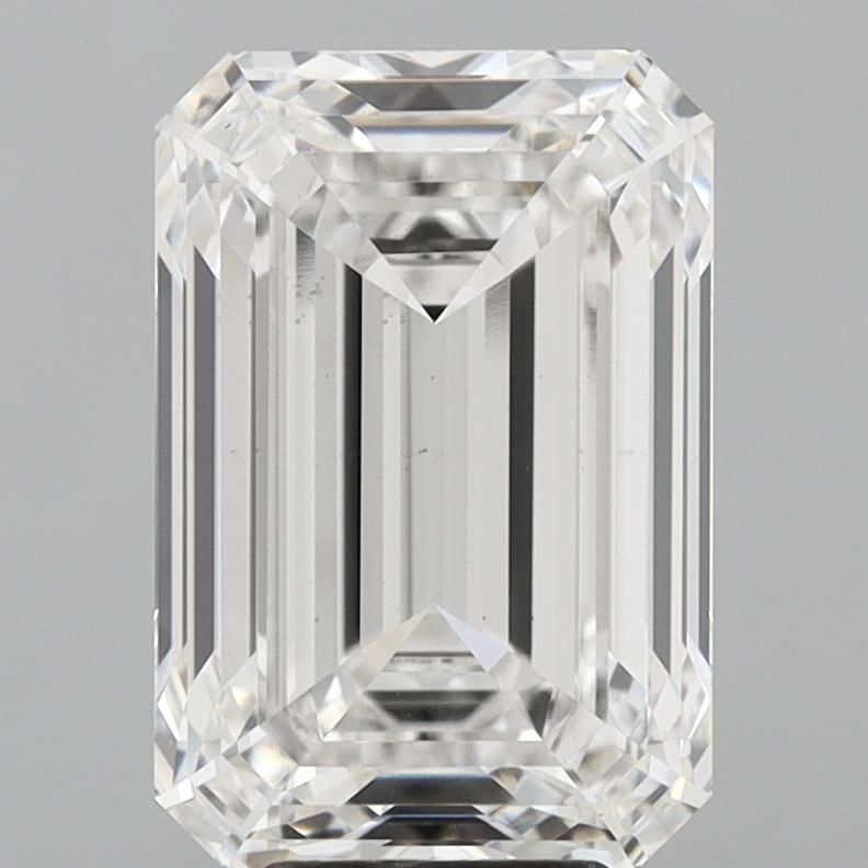 Lab-Grown Emerald Diamond - 7.06 Carats, E Color, VS2 Clarity - Certified by IGI - Report Number: LG713517659