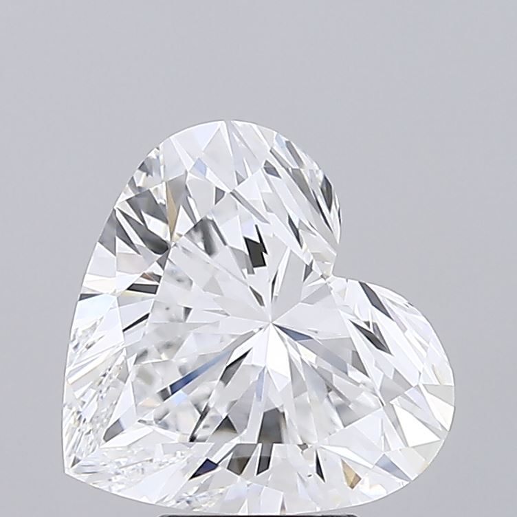 Lab-Grown Heart Diamond - 4.83 Carats, E Color, VS1 Clarity - Certified by IGI - Report Number: LG706571826