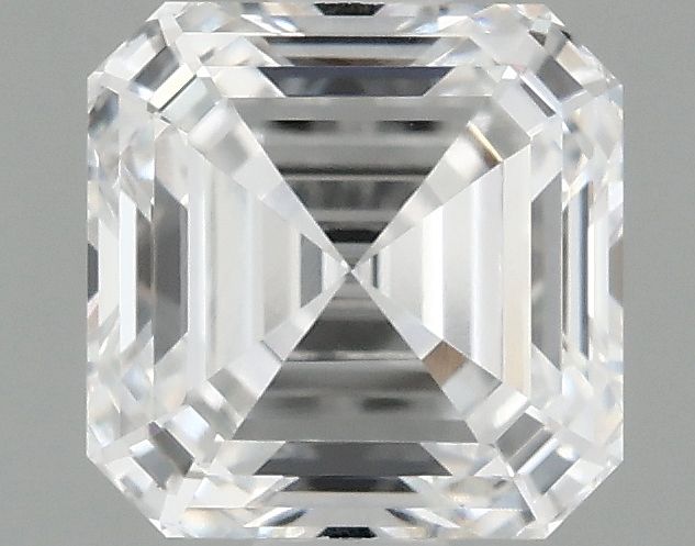 Lab-Grown Asscher Diamond - 1.1 Carats, D Color, VVS2 Clarity - Certified by IGI - Report Number: LG696541604