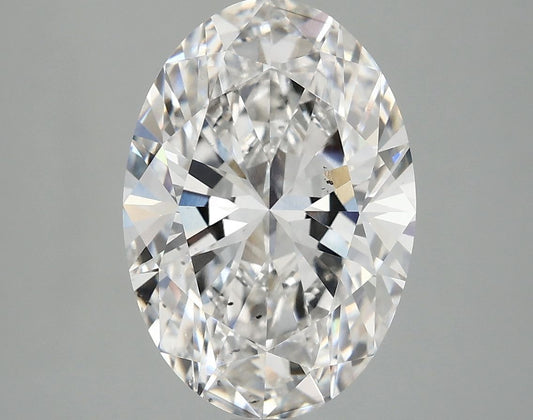 Lab-Grown Oval Diamond - 4.06 Carats, F Color, VS2 Clarity - Certified by IGI - Report Number: LG690526302
