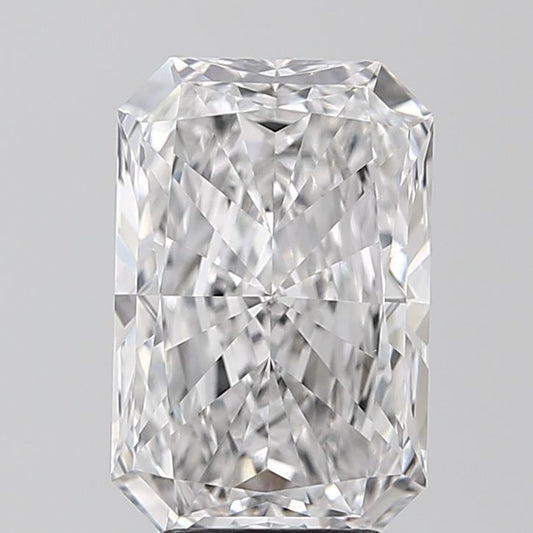 Lab-Grown Radiant Diamond - 3.54 Carats, E Color, VVS2 Clarity - Certified by IGI - Report Number: 629482674