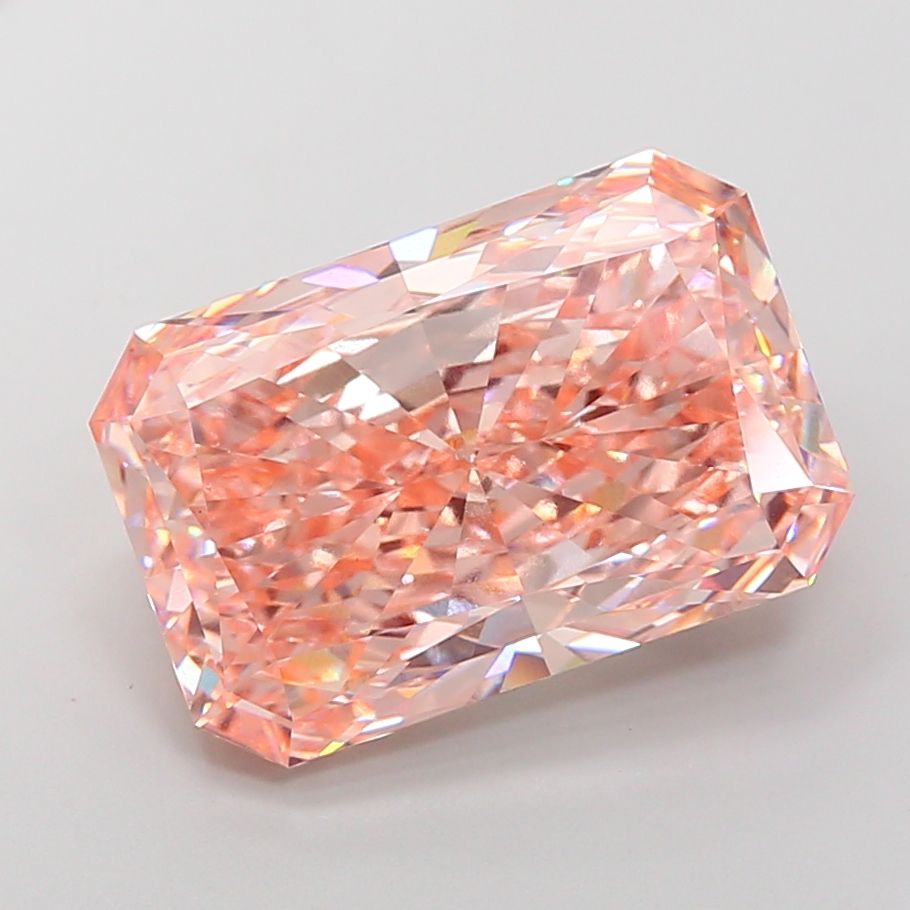 Radiant 15.0ct Fancy Vivid Pink VS1 - Cut • IGI • LG723527294