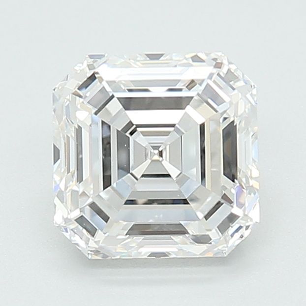 Lab-Grown Asscher Diamond - 1.53 Carats, D Color, VVS2 Clarity - Certified by IGI - Report Number: LG702551716