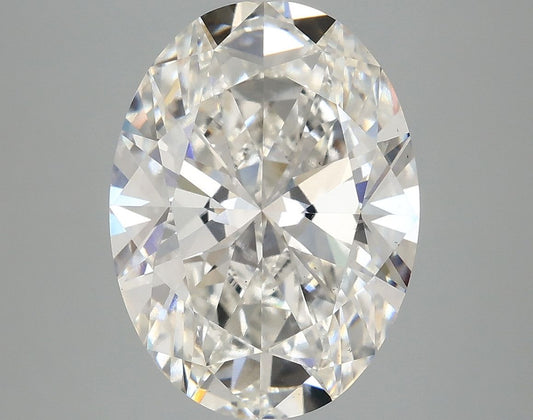 Lab-Grown Oval Diamond - 5.0 Carats, F Color, VS2 Clarity - Certified by IGI - Report Number: LG685563192