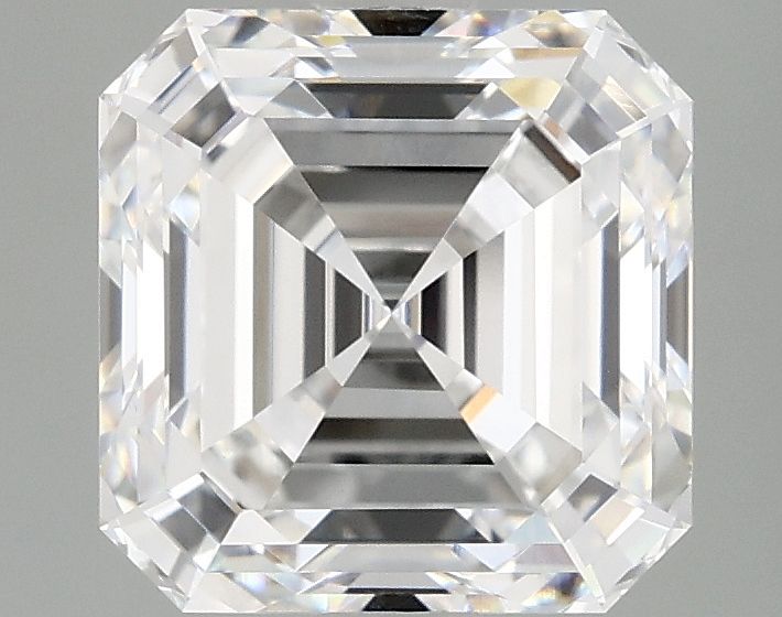 Lab-Grown Asscher Diamond - 3.09 Carats, D Color, VVS2 Clarity - Certified by IGI - Report Number: LG694573653