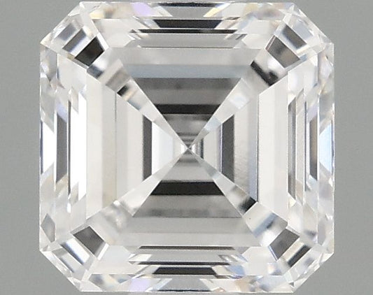 Lab-Grown Asscher Diamond - 1.0 Carats, D Color, VS1 Clarity - Certified by IGI - Report Number: LG689577051