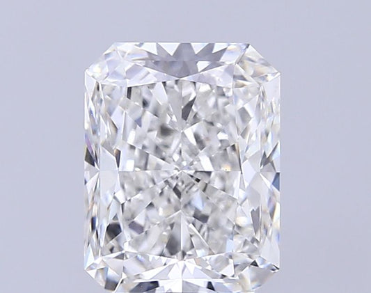 Lab-Grown Radiant Diamond - 3.52 Carats, F Color, VS1 Clarity - Certified by IGI - Report Number: LG680536622