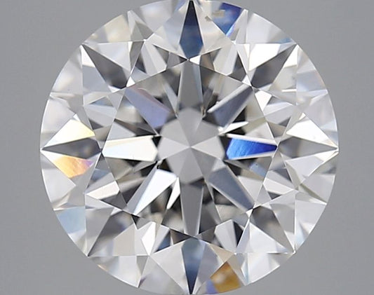 Lab-Grown Round Diamond - 3.5 Carats, F Color, VS2 Clarity - Certified by IGI - Report Number: LG628453246
