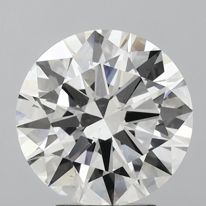 Lab-Grown Round Diamond - 4.05 Carats, F Color, VS2 Clarity - Certified by IGI - Report Number: LG621494084