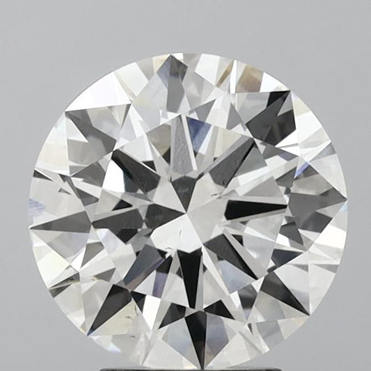 Lab-Grown Round Diamond - 4.05 Carats, F Color, VS2 Clarity - Certified by IGI - Report Number: LG621494084