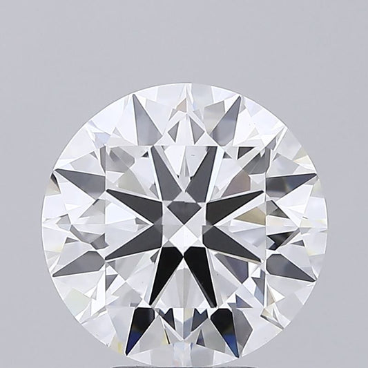 Lab-Grown Round Diamond - 5.02 Carats, F Color, VS1 Clarity - Certified by IGI - Report Number: LG692540878