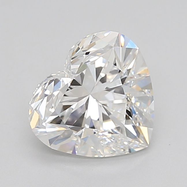 Lab-Grown Heart Diamond - 2.55 Carats, E Color, VVS2 Clarity - Certified by IGI - Report Number: LG698556619