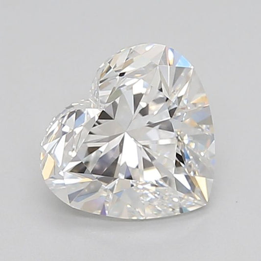 Lab-Grown Heart Diamond - 2.55 Carats, E Color, VVS2 Clarity - Certified by IGI - Report Number: LG698556619