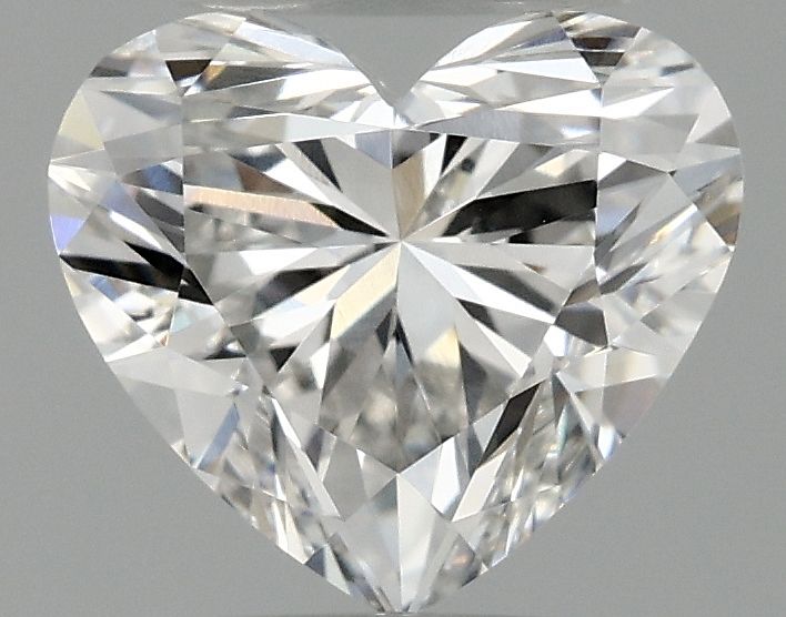 Lab-Grown Heart Diamond - 0.96 Carats, E Color, VVS2 Clarity - Certified by IGI - Report Number: LG713523045